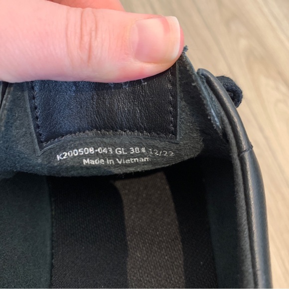 Camper black leather sneaker, size 38 (7.5 / 8) - Picture 13 of 14